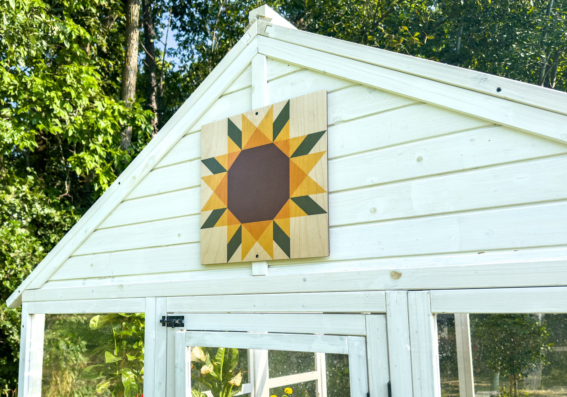 August Grove® Boran Fade Resistant Wood Flowers Wall Decor | Wayfair