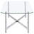 Linda Chrome 2-piece Coffee Table Set