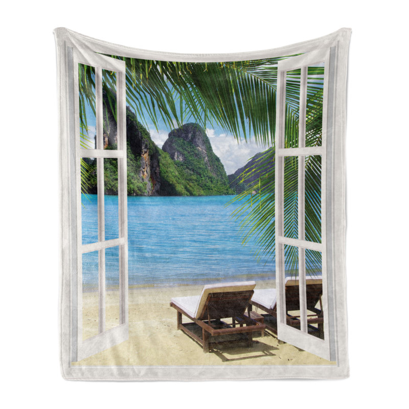 Hand Woven Throw Blanket, 50" x 70"