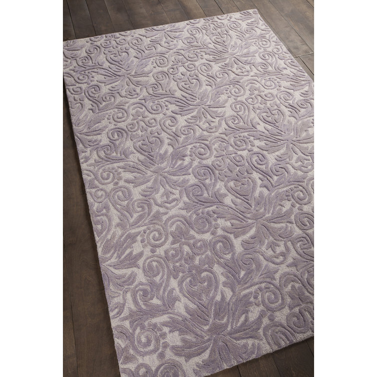 Tapis mauve touffeté à la main Fulkerson