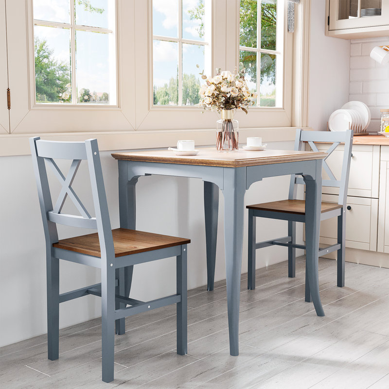 Upholstered Dining Chair, Grey, Grey, Grey