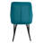 Girton 21" Wide Modern Velvet Channel Tufted Dining Chair-1851611360