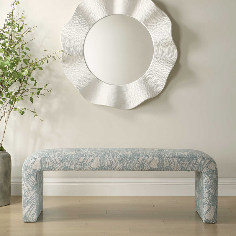 Banc bleu Uttermost Amie Spa