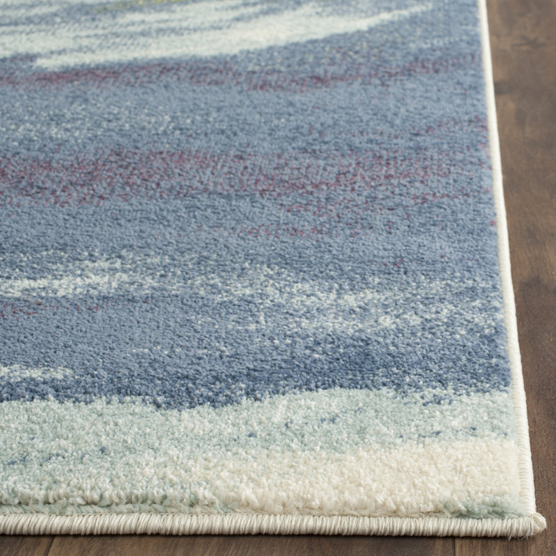 Sunset Marina Performance Abstract Rug, 8' x 10'