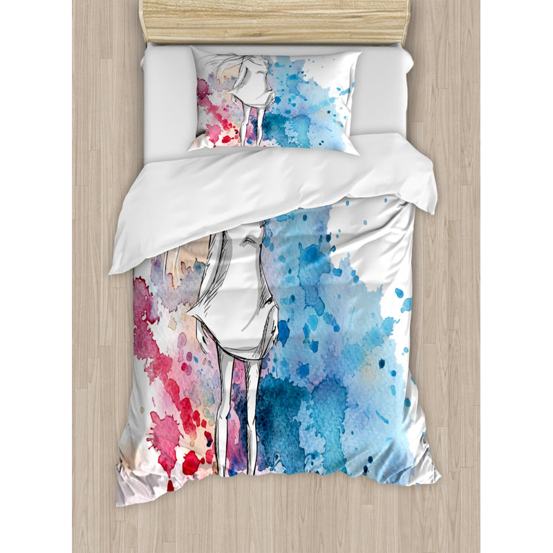 Modern & Contemporary Polyester Duvet Cover