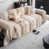Mélange de coton brun sélectionné