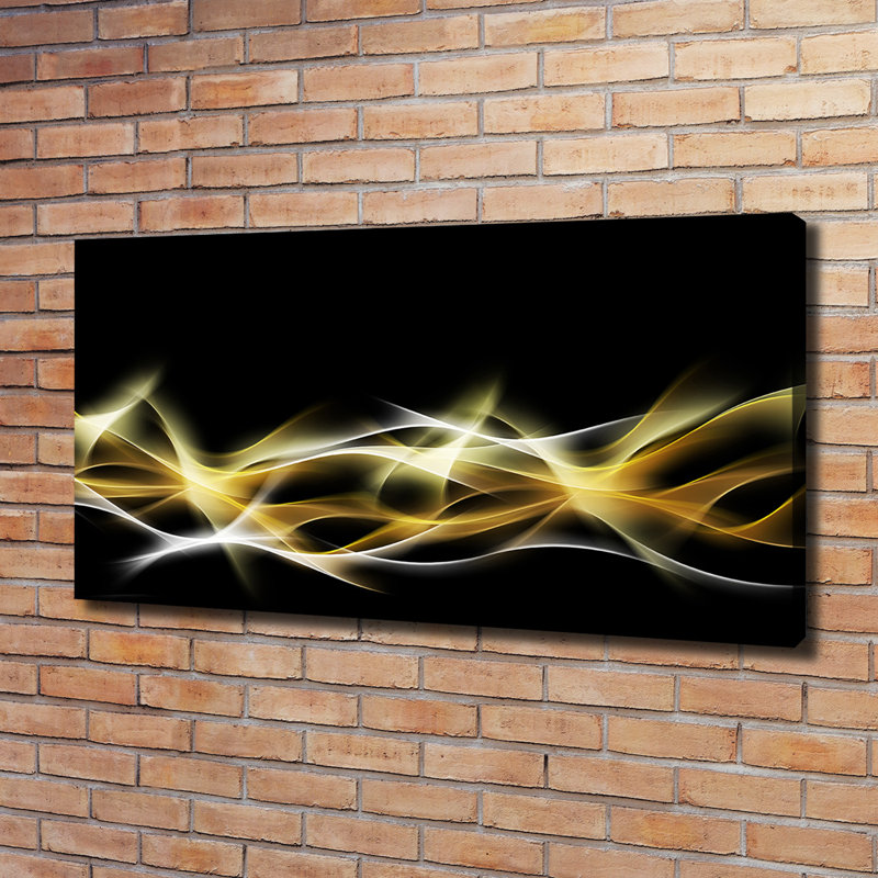 Abstraction Of Light - Wrapped Canvas Print