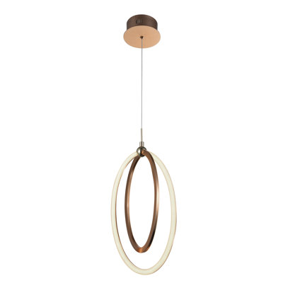 Bettencourt 1 - Light LED Single Pendant