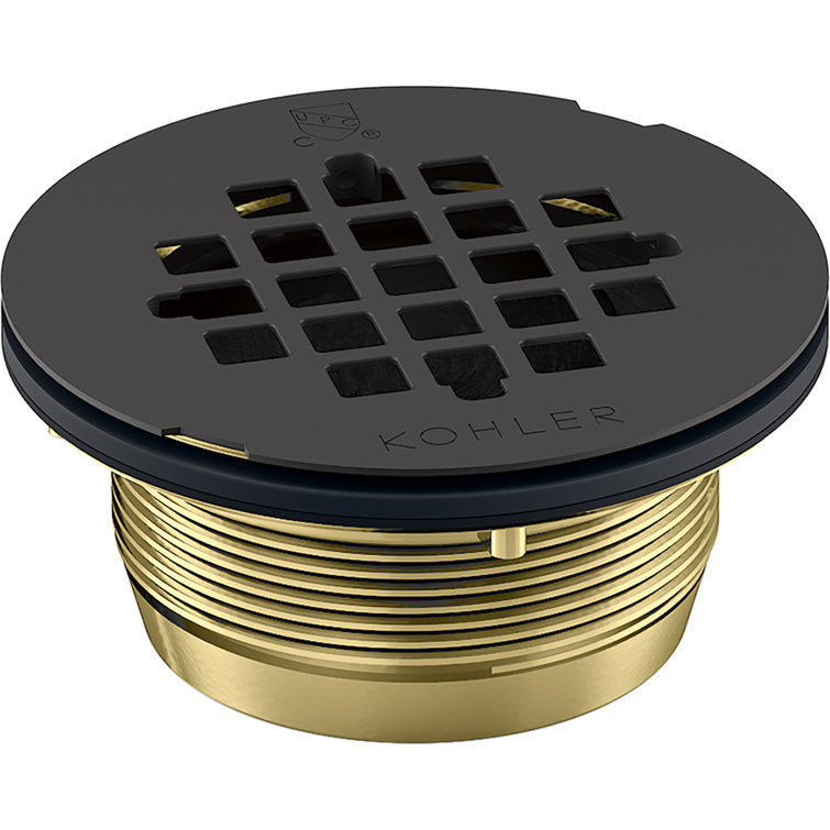 Round Grid Shower Drain