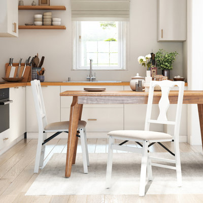 48cm H Upholstered Side Chair in Beige