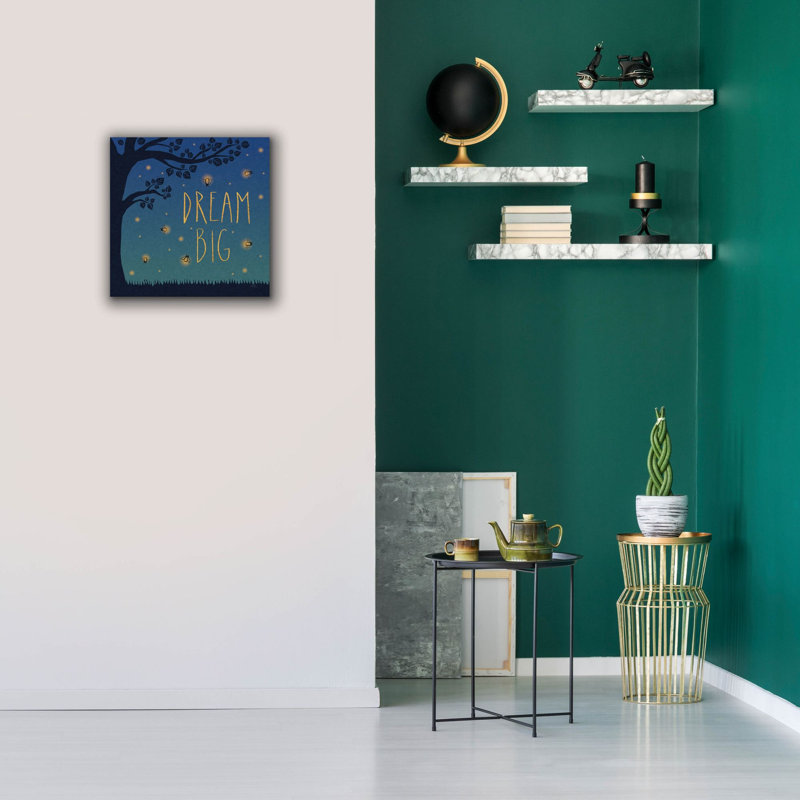 Art mural sur toile Trinx «Twilight Fireflies 1» par Laura Marshall, H 18 po x l 18 po x P 0,75 po