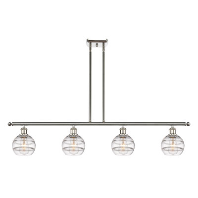 Luminaire suspendu pour îlot de cuisine à 4 lumières Chartoff