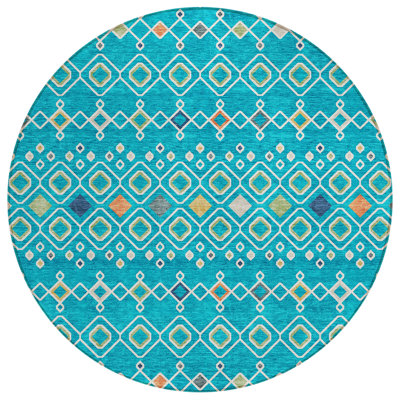 Aleighna Area Rug with Non-Slip Backing