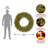 Downswept Douglas Wreath with Warm-1431029169-1431029183