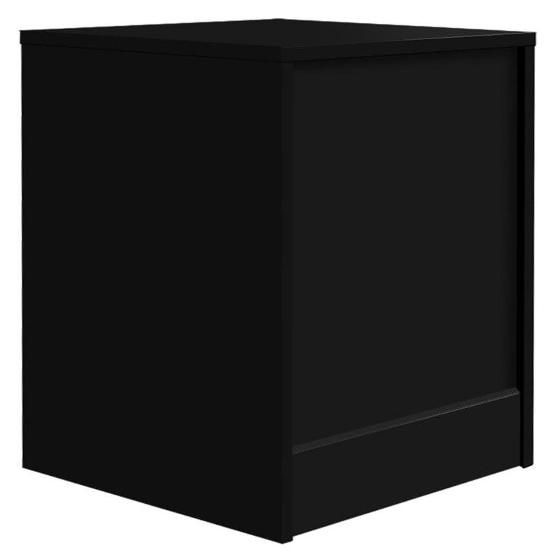 Jene 2 Drawer Bedside Table, Black