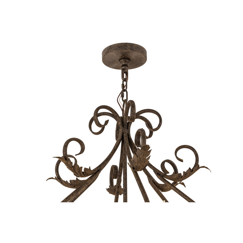 Lustre de style français 12 l 12 po Alease