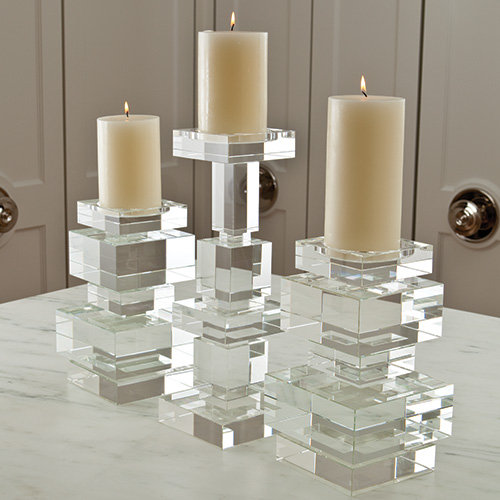 Brilliant Pillar C/H, 12.25'' H x 7'' W x 7'' D