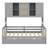 Wooden Daybed With Trundle, And All-In-One Cabinet And Shelf-1241655477