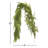 4" Norfolk Pine Christmas Garland