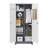 Cleaning Tool Cabinets With Locking Doors-118492206