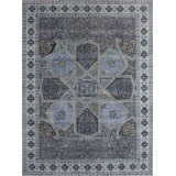Transitional One-of-a-Kind Rectangle 9 X 12 Hand Knotted Area Rug