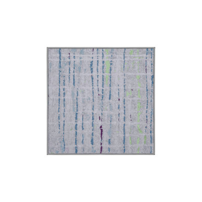 Machine Washable Gray Area Rug