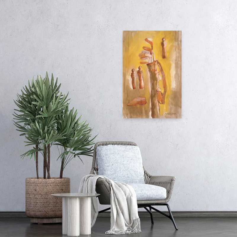 Art contemporain, art contemporain abstrait, H 24 po x l 16 po
