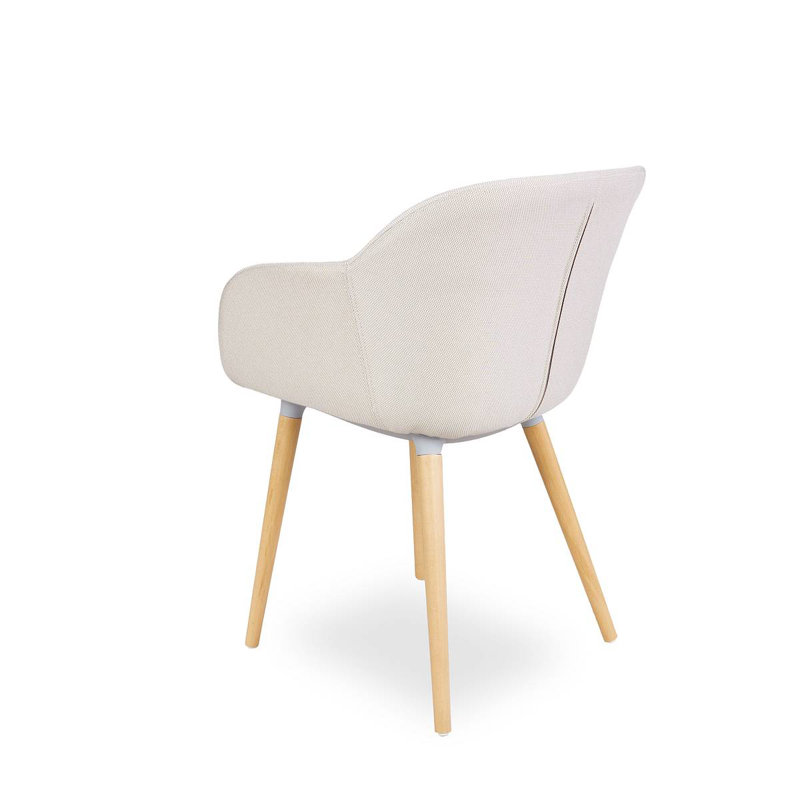 Retiro 43cm H Fabric Upholstered Armchair, Beige