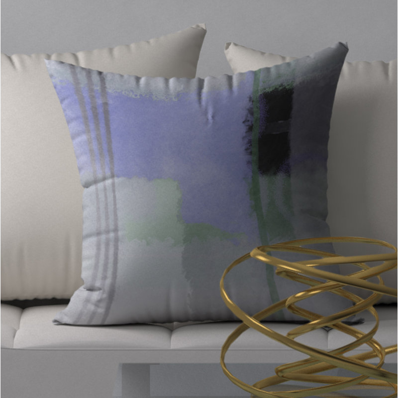 Brève housse de coussin décorative carrée Extol, 20 po X 20 po