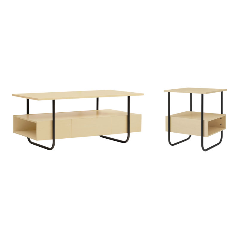 Ensemble de tables basses 2 pièces Wyndi
