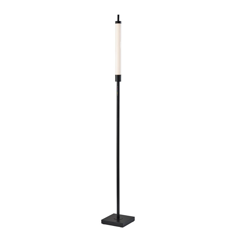 Barcelo 71'' Black LED Column Floor Lamp