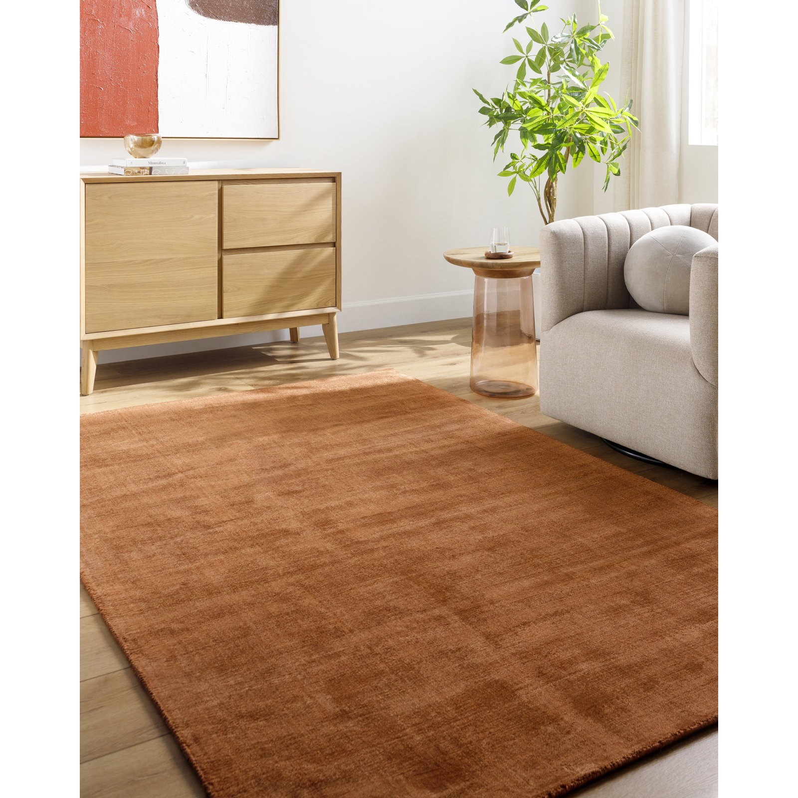 Fennel Hand-Loomed Rug, Rectangle 8' x 10'