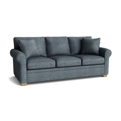 Quaker Upholstered 84 " Plain Weave / Muslin Sofa Bed