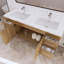 59" Wall-Mounted Single Bathroom Vanity Set-1531219308
