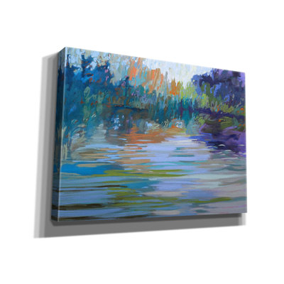 Wrought Studio™ 'Waterways VI' By Jane Schmidt, Canvas Wall Art