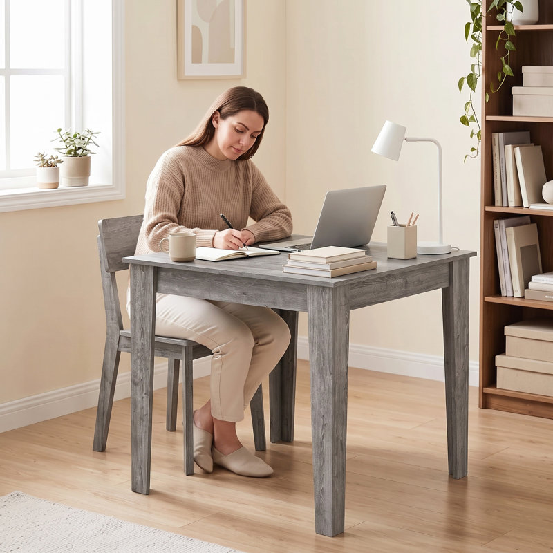Dining Table, Grey / Grey Wood Effect