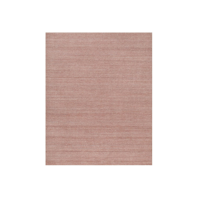 Tapis oriental rose en laine tissé à la main 8 pi 2 po x 10 pi 1 po - MOA10291197, Rectangle 8 pi 2 po x 10 pi 1 po