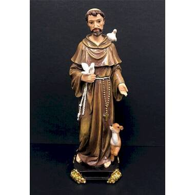 Trinx Carye Roman Catholic Santo Nino De Holy Infant of Atocha Seated on  Throne Statue Saint Devotional Sculpture