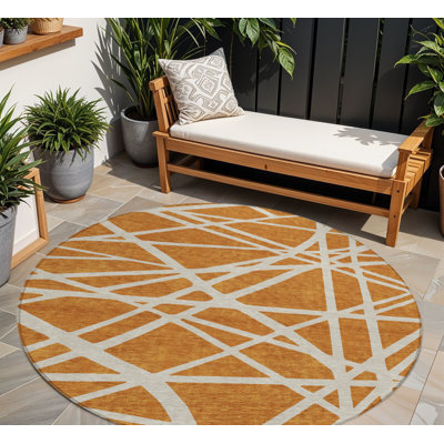 Tapis rond 8 po