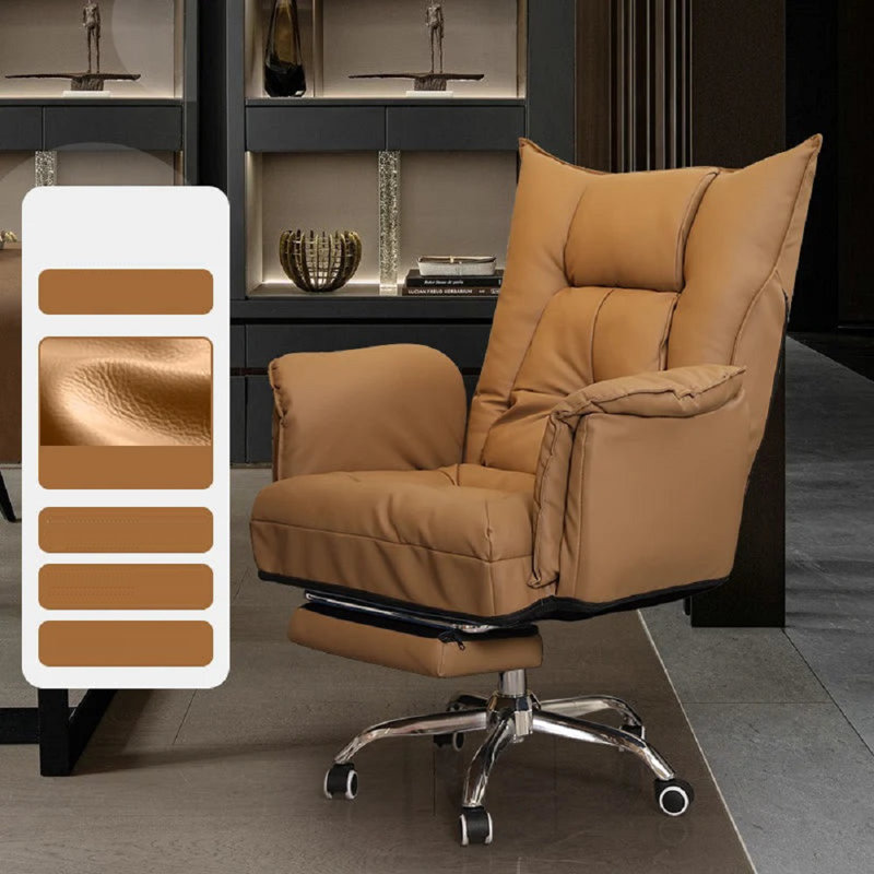 Nadea Genuine Leather Side Chair
