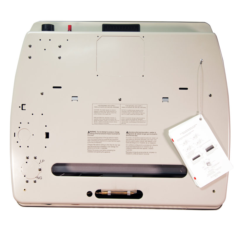 Comfort Glow 30,000 BTU Blue Flame Dual Fuel Wall Heater