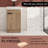 18'' Single Bathroom Vanity with Ceramic Top