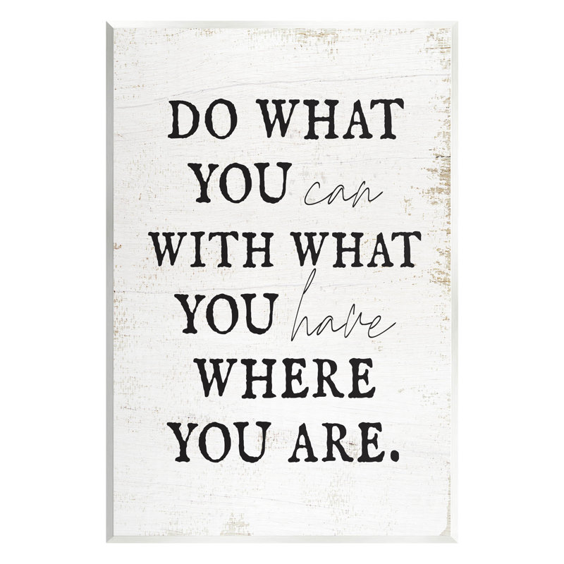 Do Do You You at-079, H 15 po x l 10 po x P 0,5 po, Plaque murale