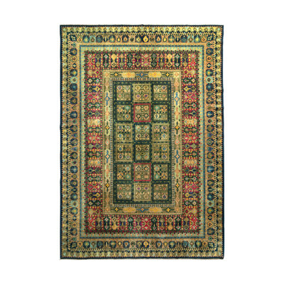One-of-a-Kind Rectangle 8'1" x 11'5" Hand Knotted Area Rug