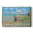Toile naturelle avec cadre flottant