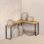 Freestanding Wood Spice Rack