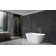 Baignoire autoportante, baignoire autoportante en acrylique blanc Streamline pour adulte