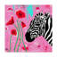 Art sur toile Huso «Zebra»-29763002