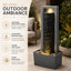Waterfall Fountain with Lights-115290472