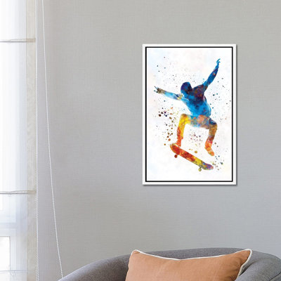 Skateboarder I 1 Piece Painting on Canvas